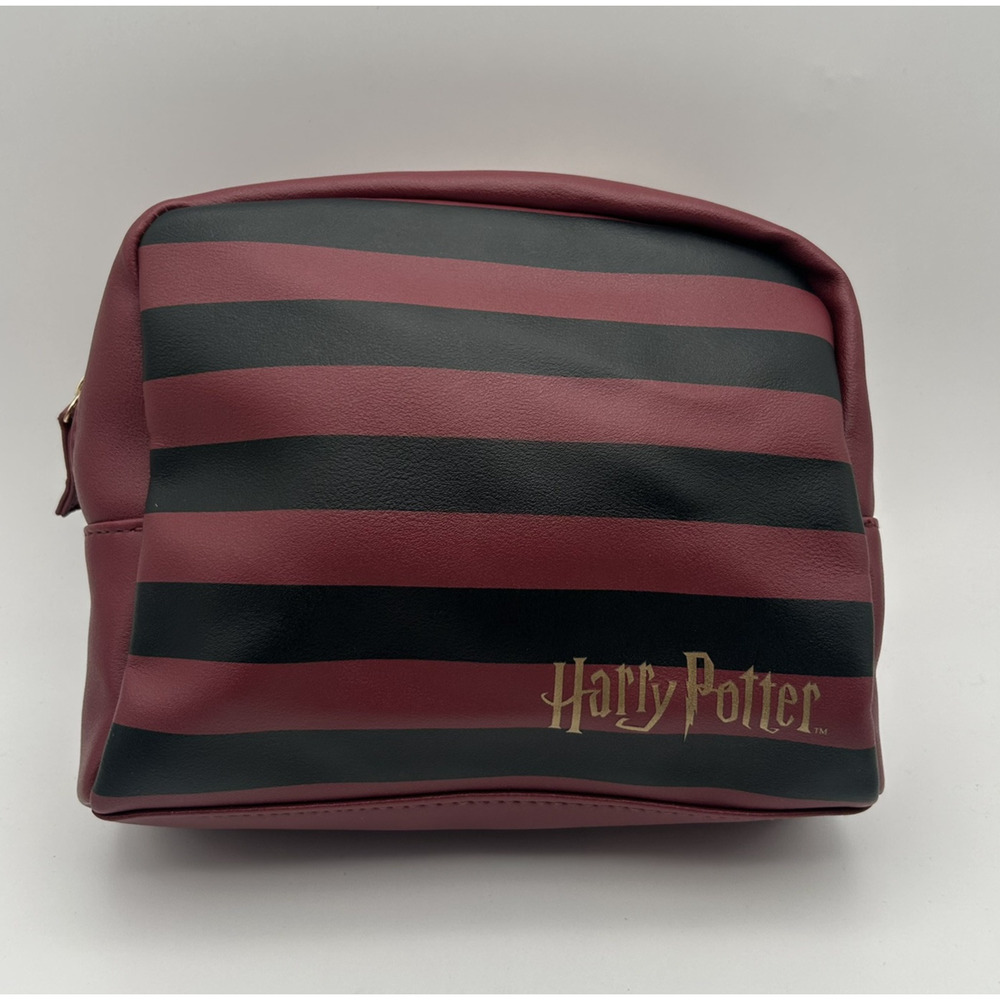 Harry Potter Primark‎ Makeup Bag Red and Black Striped